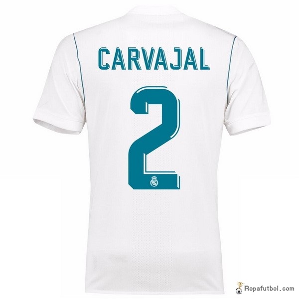 Camiseta Real Madrid Replica Primera Ropa Carvajal 2017/18